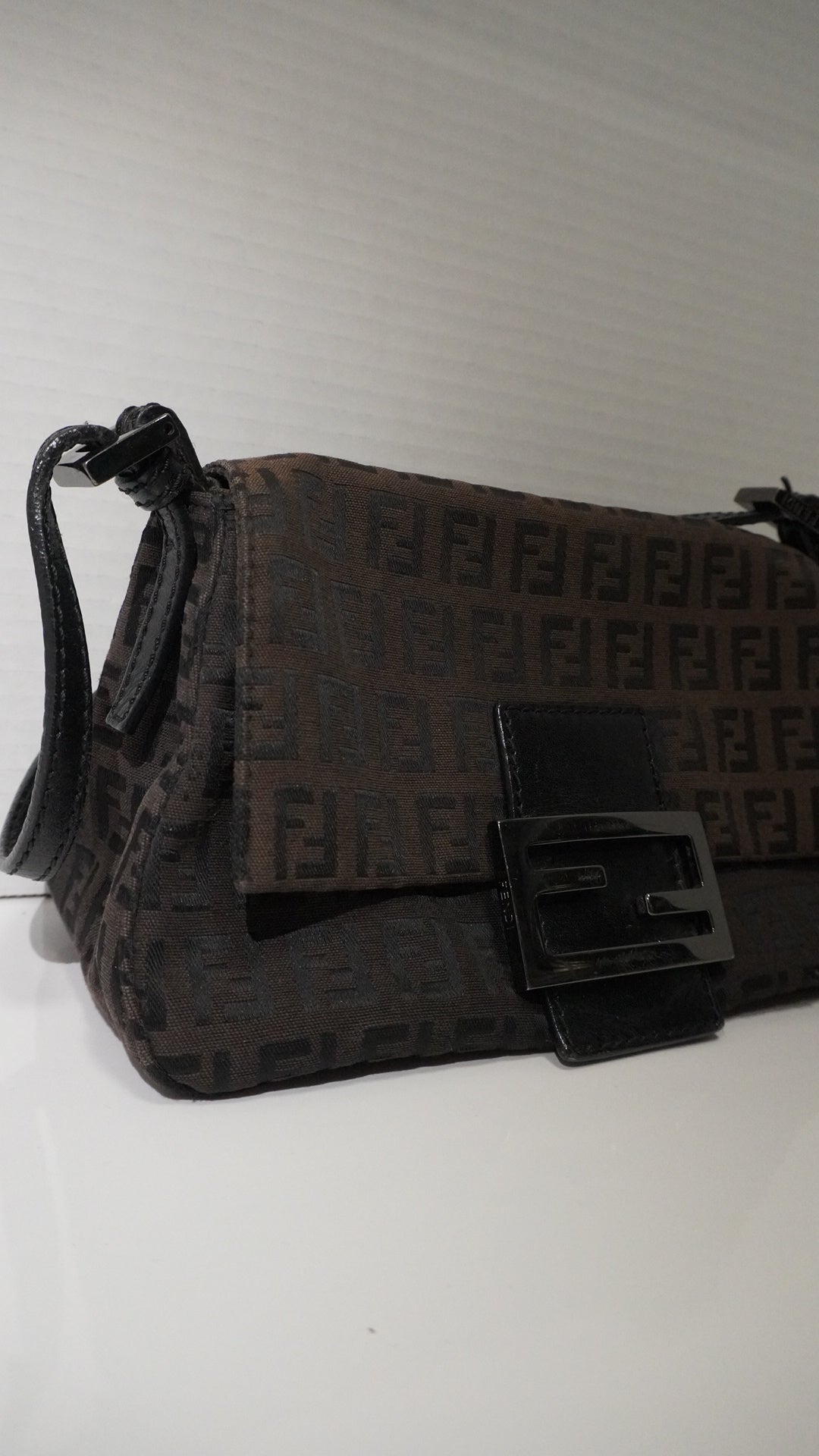 FENDI | Zucchino Mini Mama Baguette