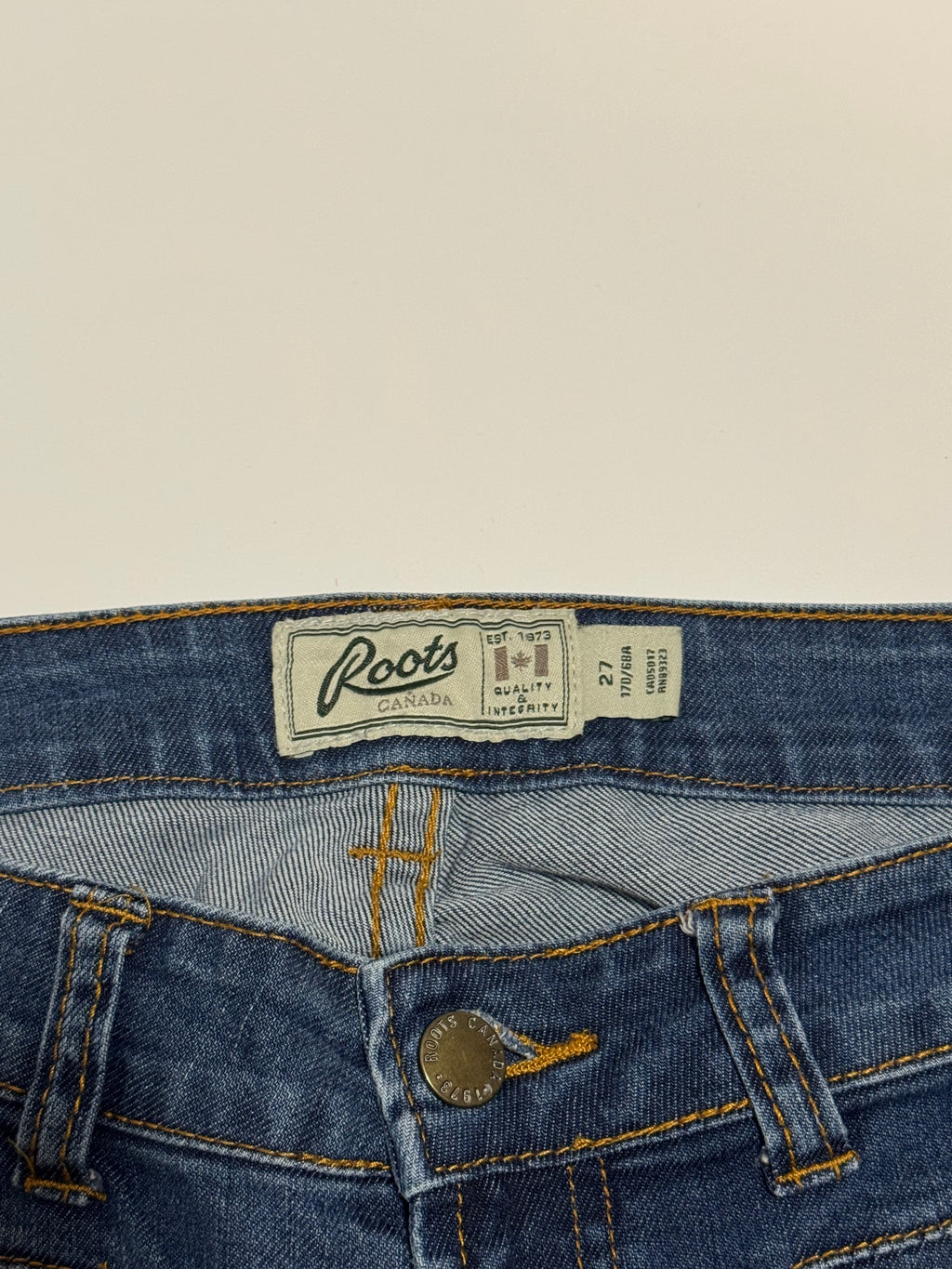 ROOTS | Vintage Denim Capris