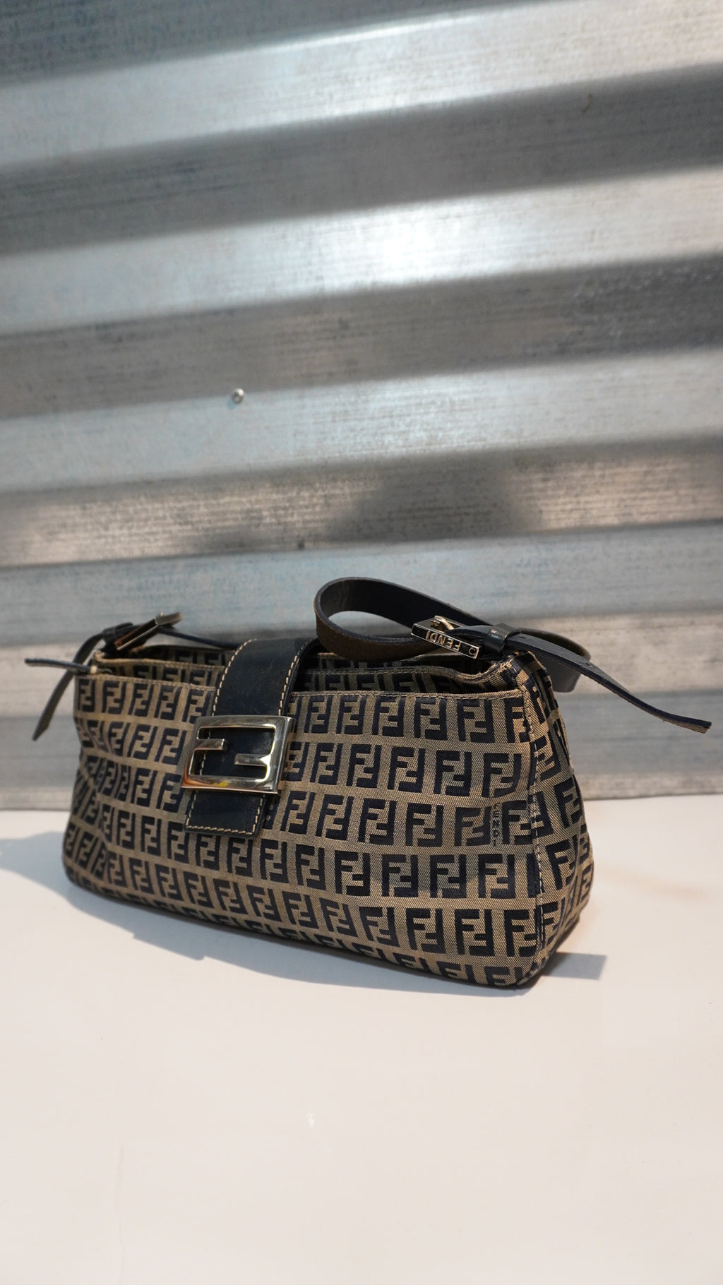 FENDI | Vintage Zucchino Shoulder Bag
