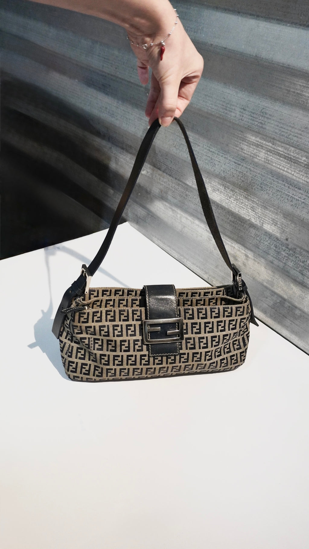FENDI | Vintage Zucchino Shoulder Bag