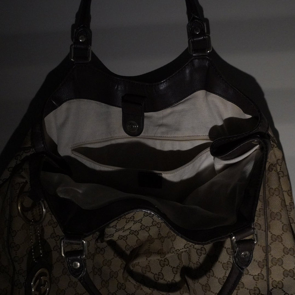 GUCCI | Large GG Canvas Sukey Tote