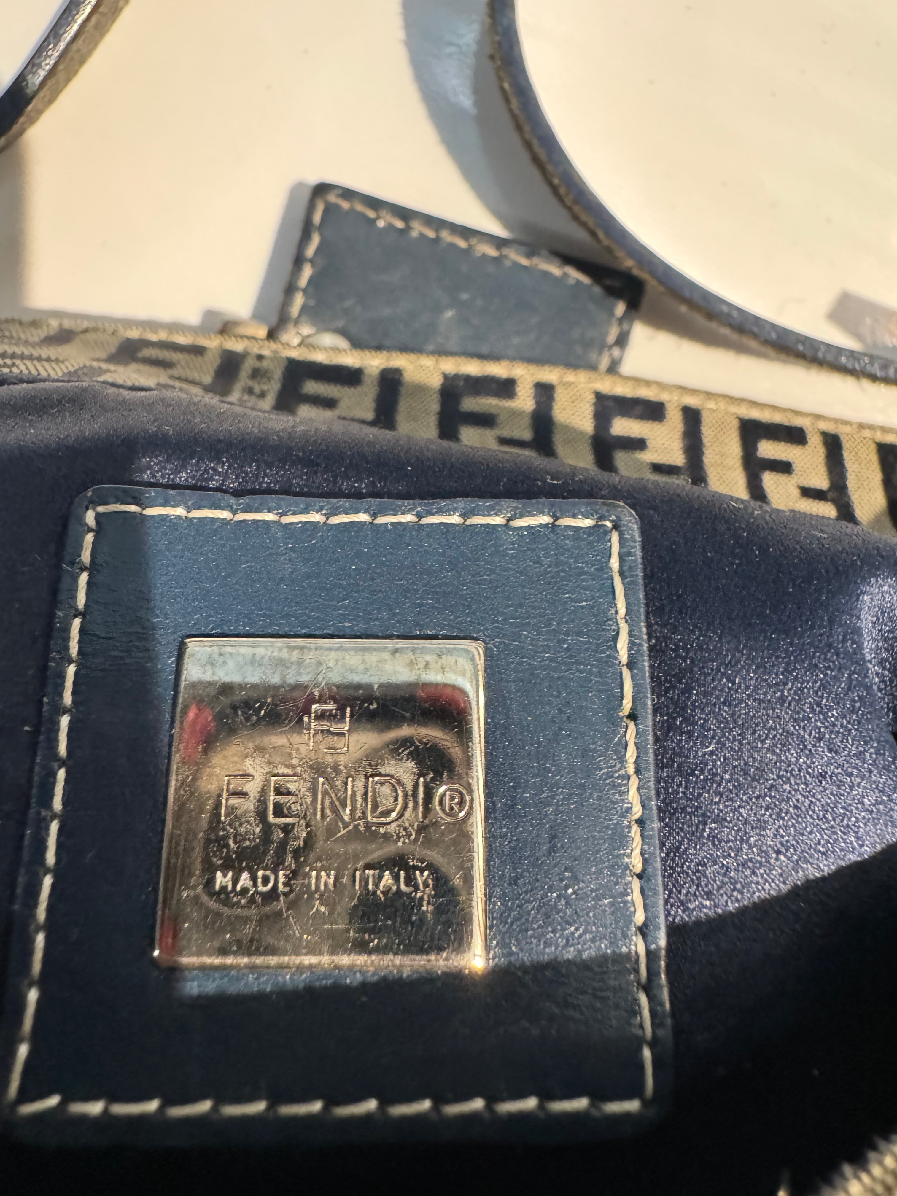 FENDI | Vintage Zucchino Shoulder Bag