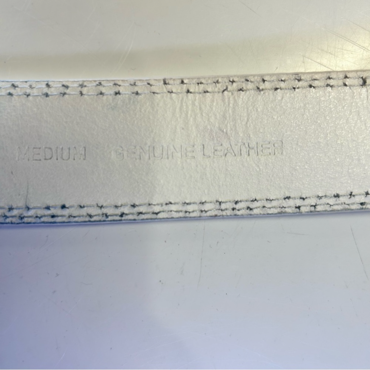 GUESS | Leather Rhinestone Belt