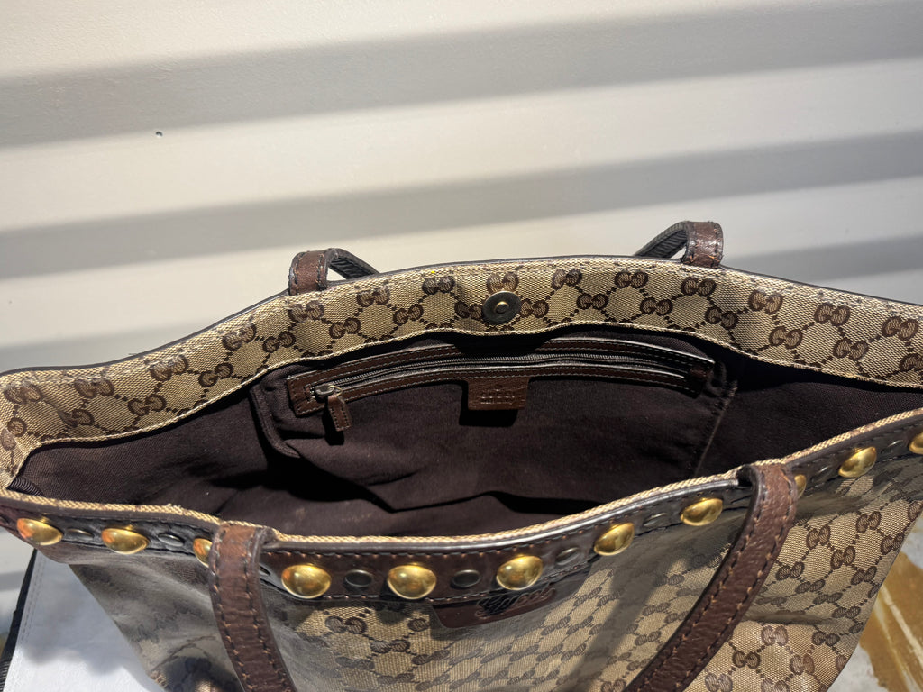 GUCCI |  Medium GG Crystal Babouska Tote