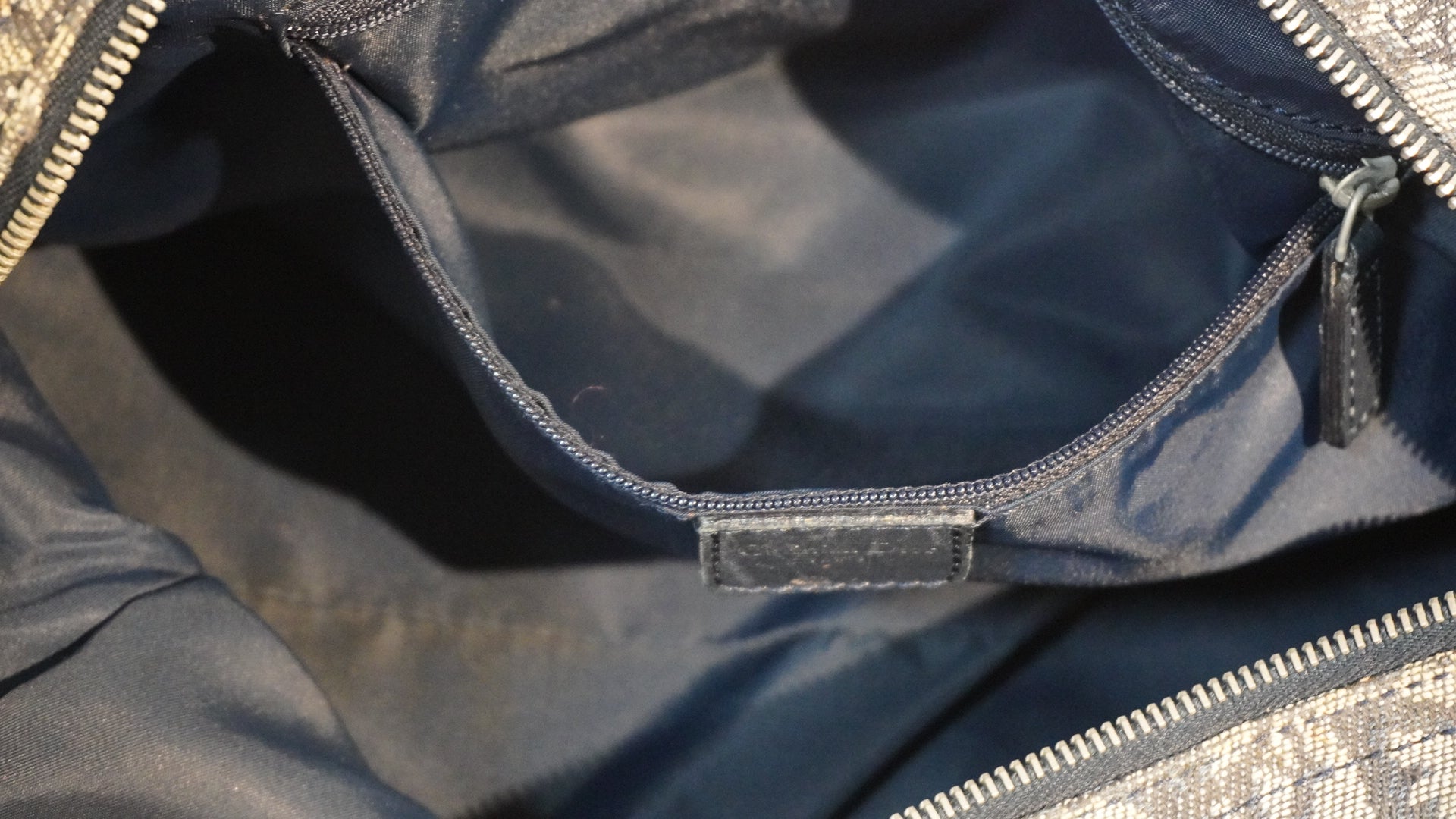 CHRISTIAN DIOR | Diorissimo Logo Charm Boston Bag