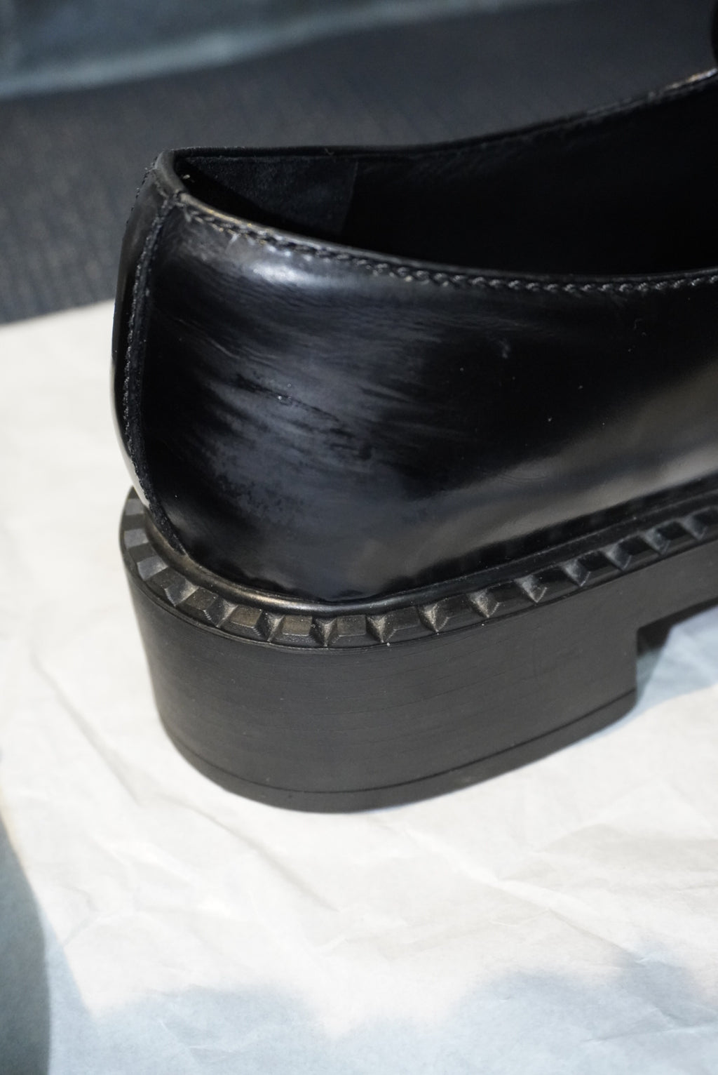 PRADA | Black Leather Loafers