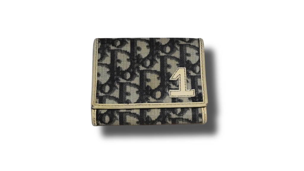 CHRISTIAN DIOR | Trotter Monogram Compact Wallet