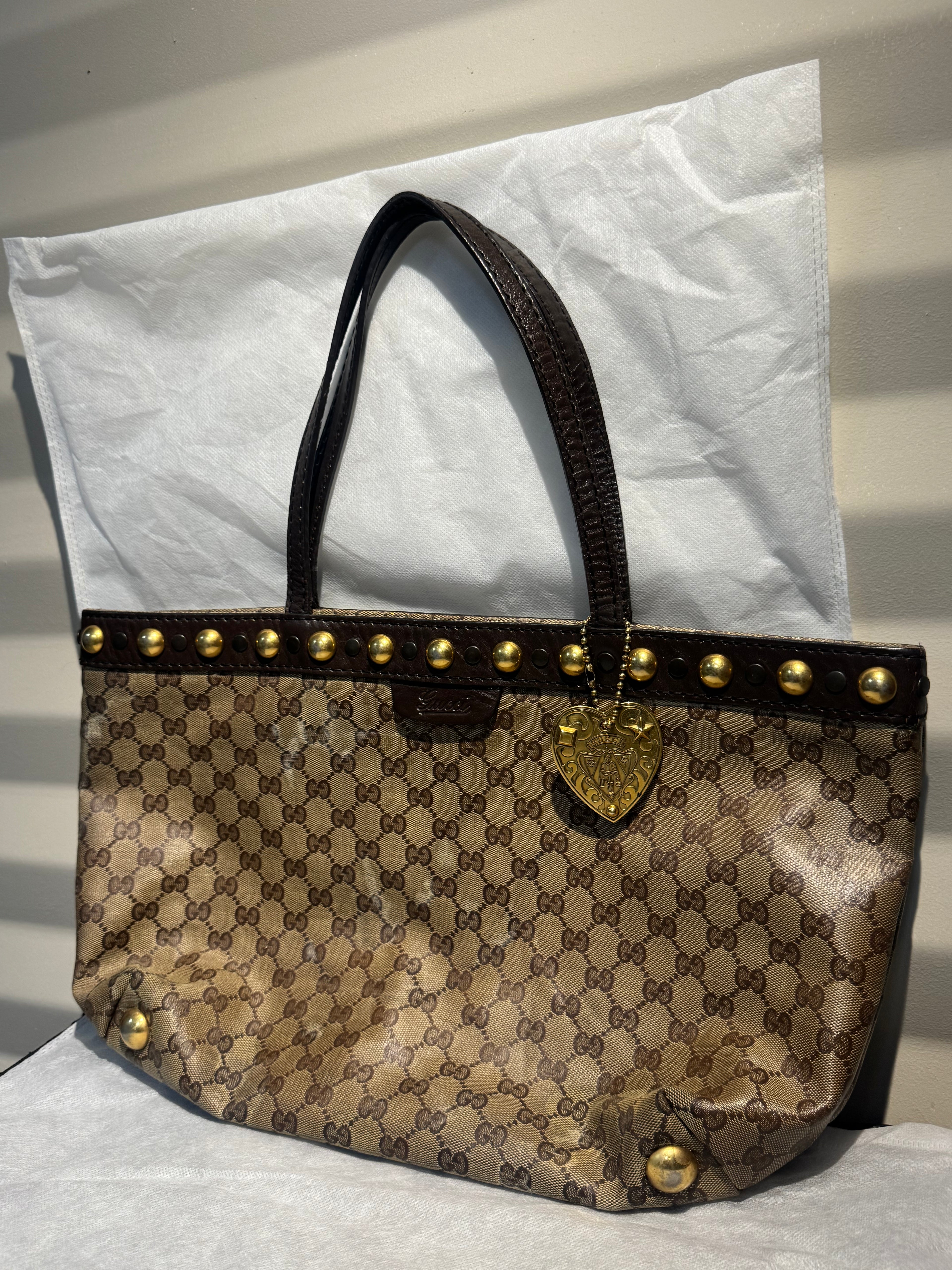 GUCCI |  Medium GG Crystal Babouska Tote