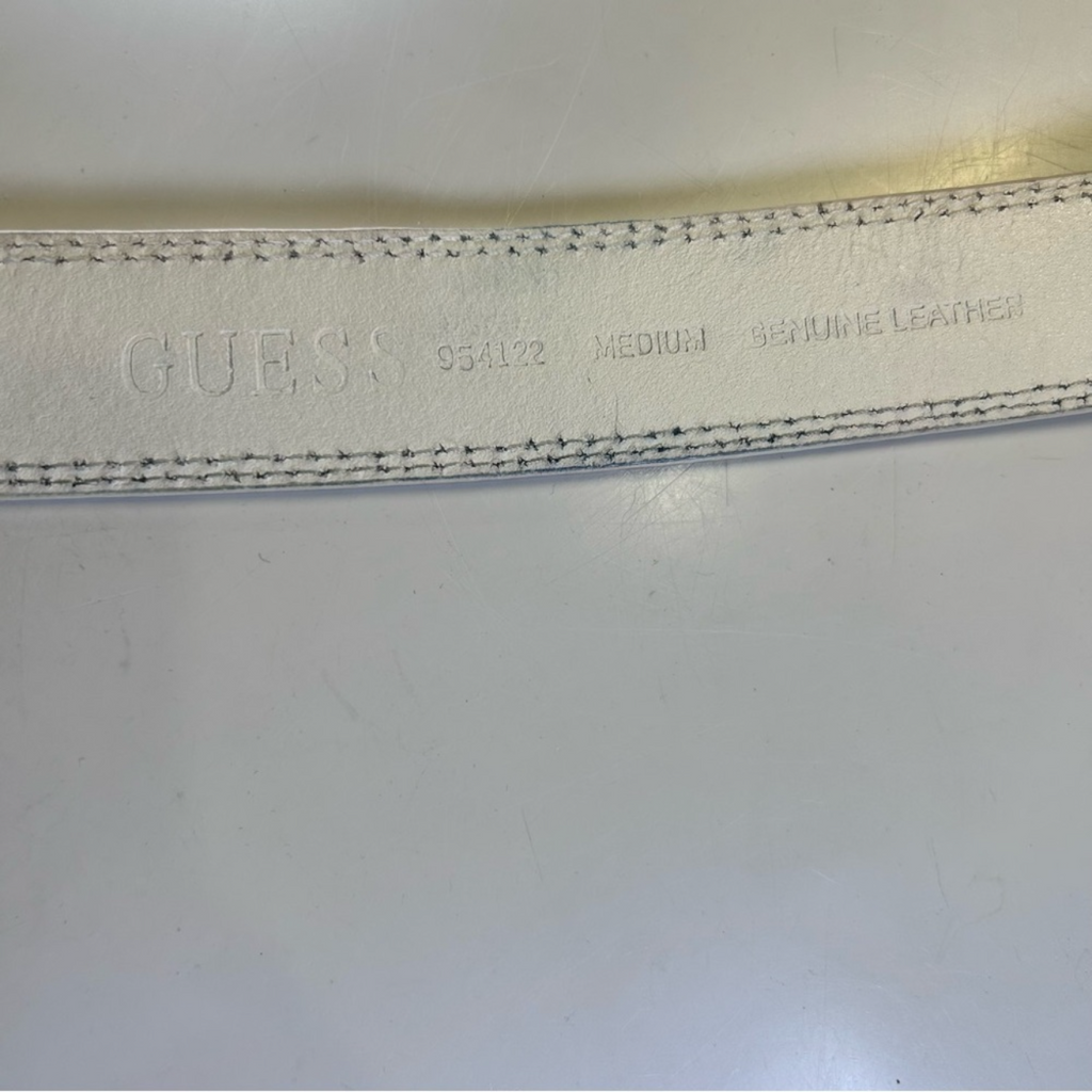 GUESS | Leather Rhinestone Belt