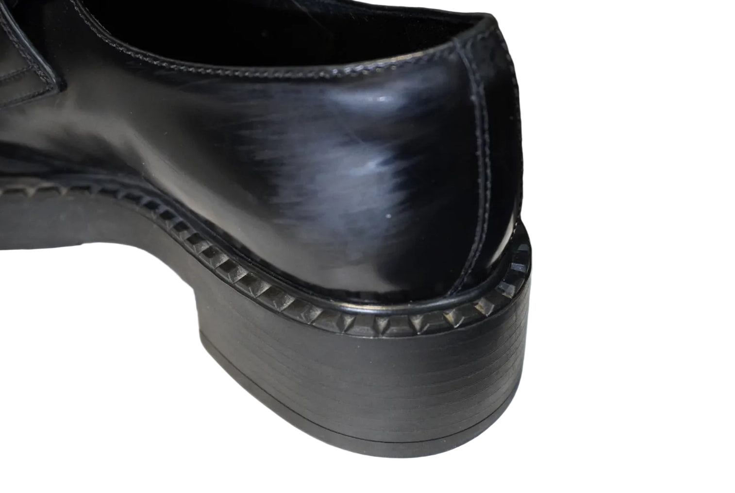 PRADA | Black Leather Loafers