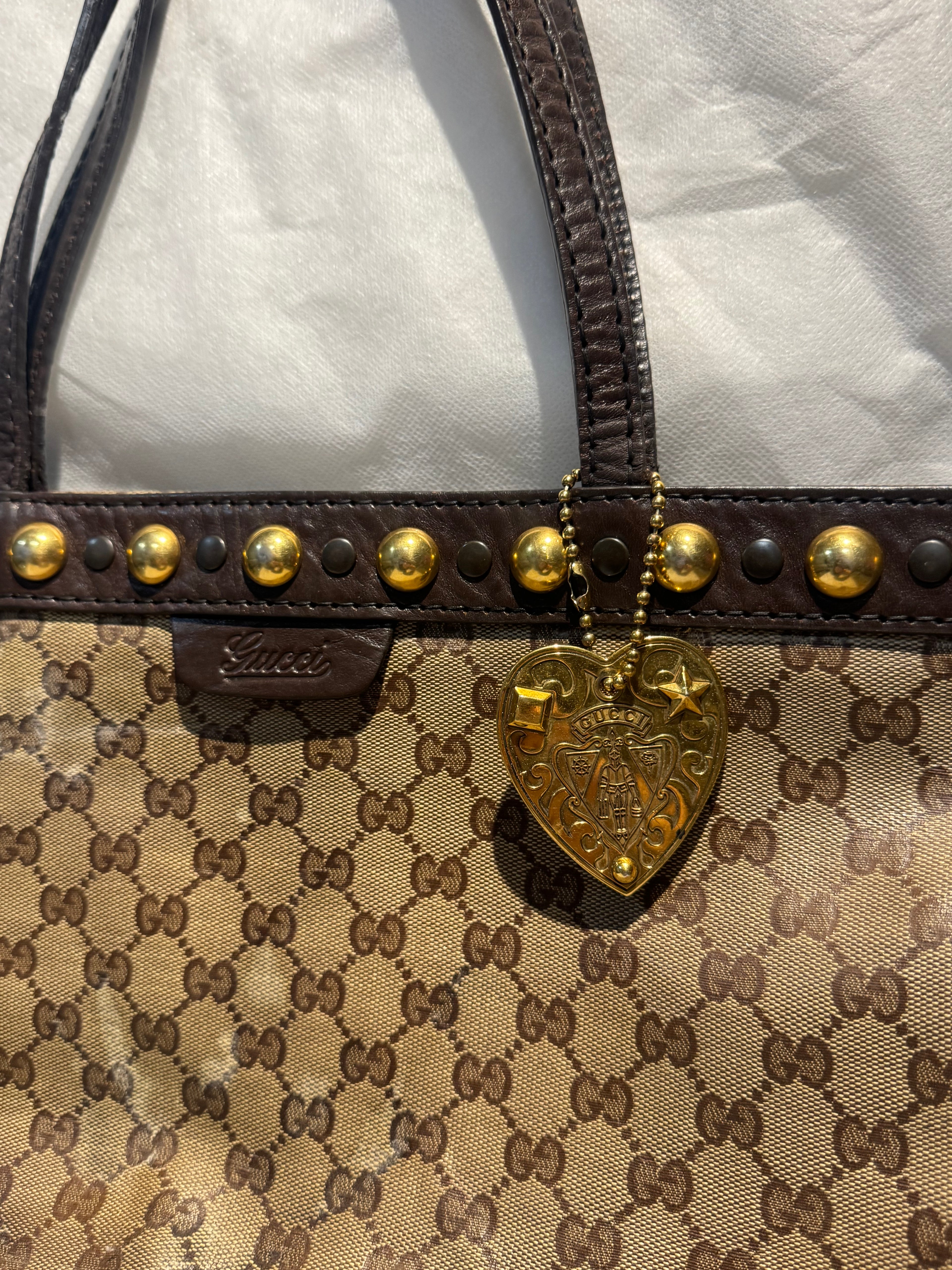 GUCCI |  Medium GG Crystal Babouska Tote