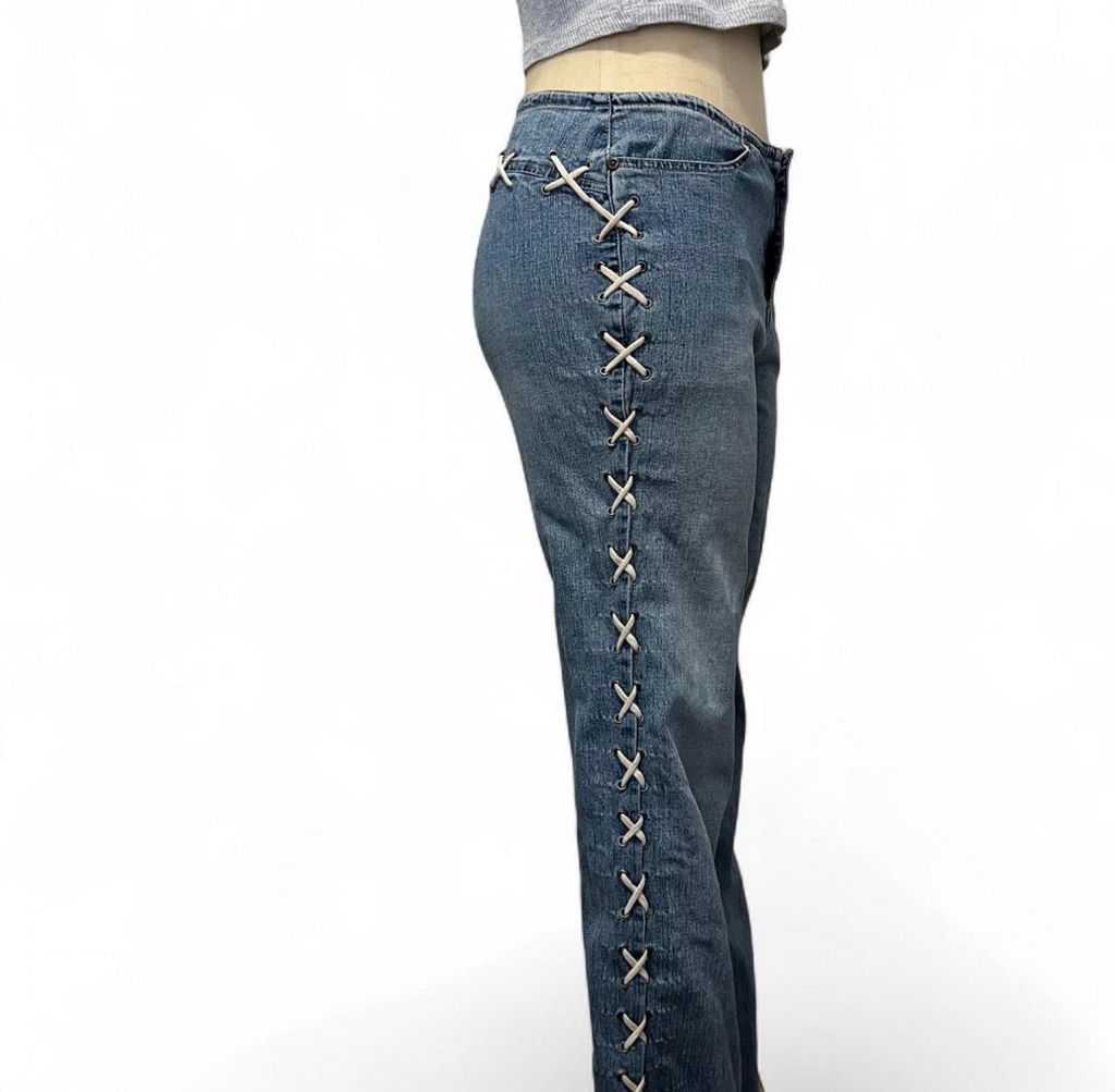 Illegal | Low rise Lace-Up Vintage 2000s Jean