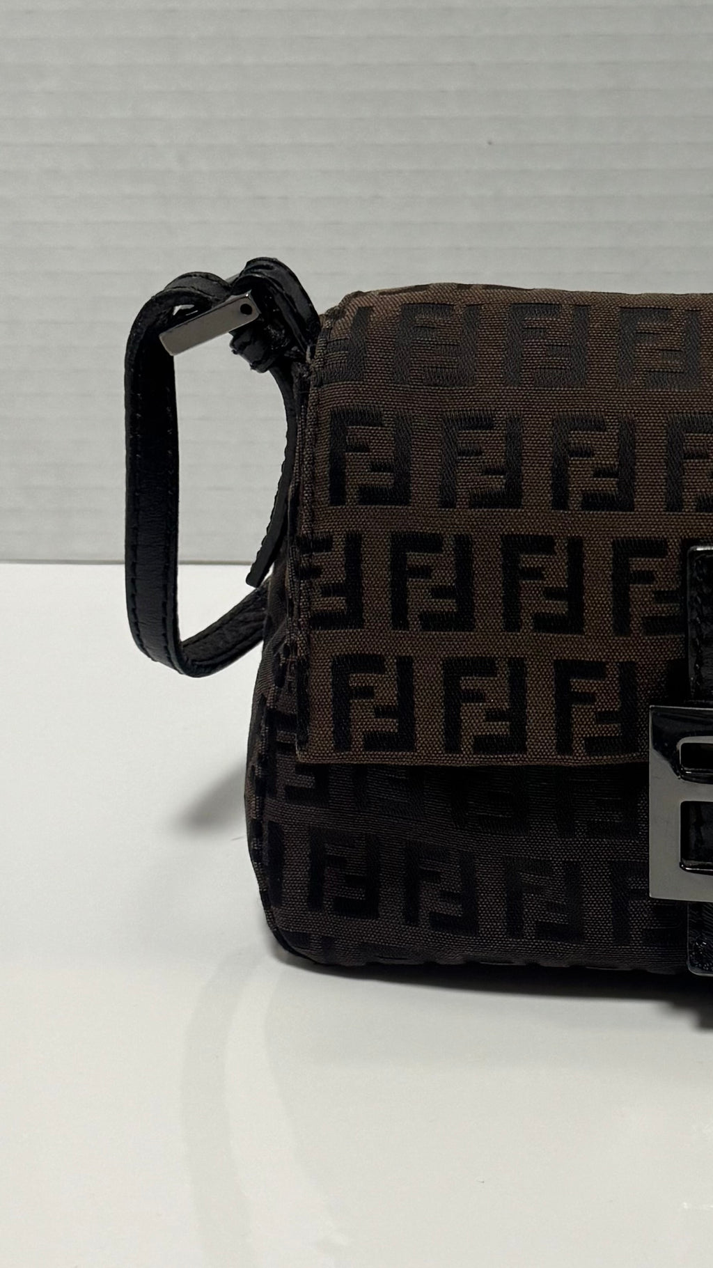 FENDI | Zucchino Mini Mama Baguette