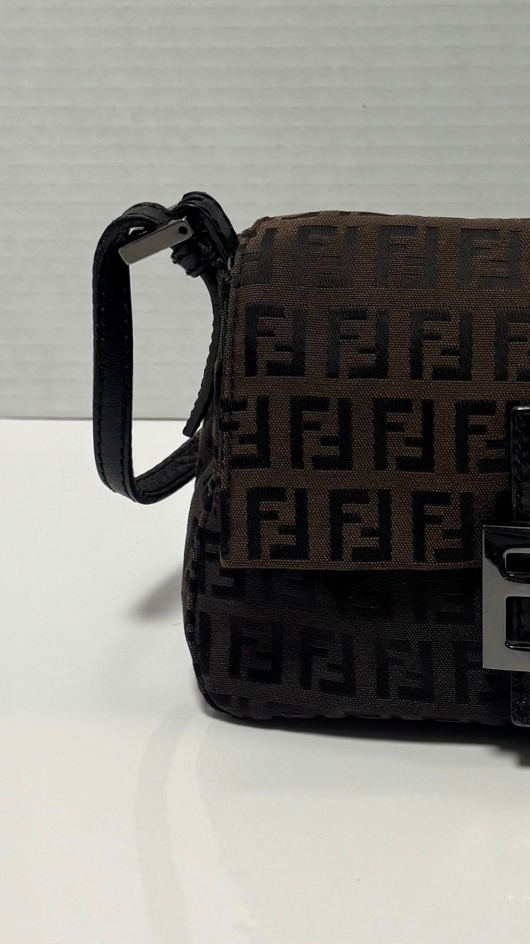 FENDI | Zucchino Mini Mama Baguette