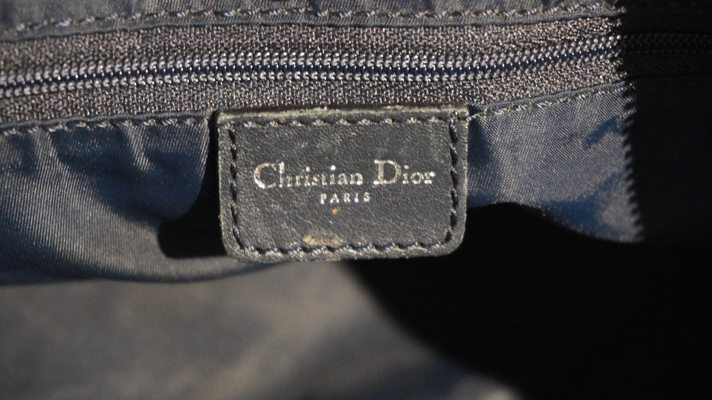 CHRISTIAN DIOR | Diorissimo Logo Charm Boston Bag