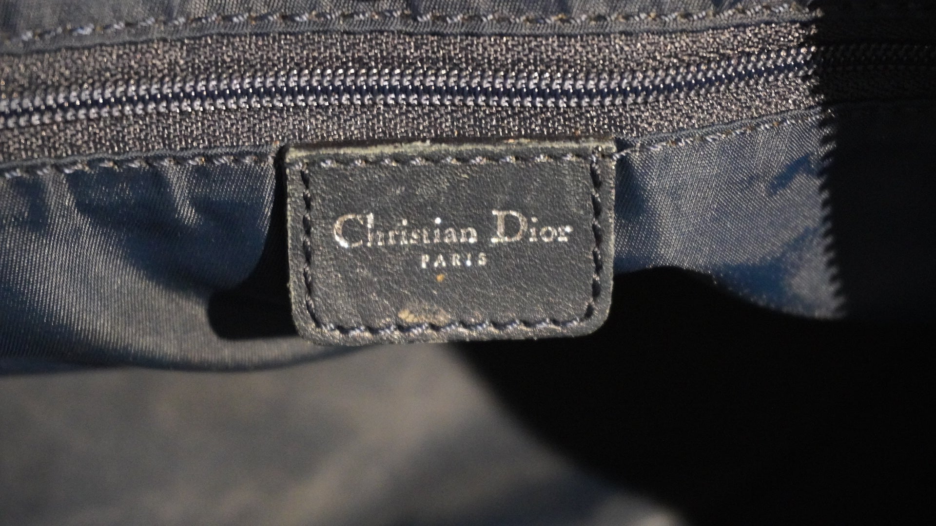 CHRISTIAN DIOR | Diorissimo Logo Charm Boston Bag