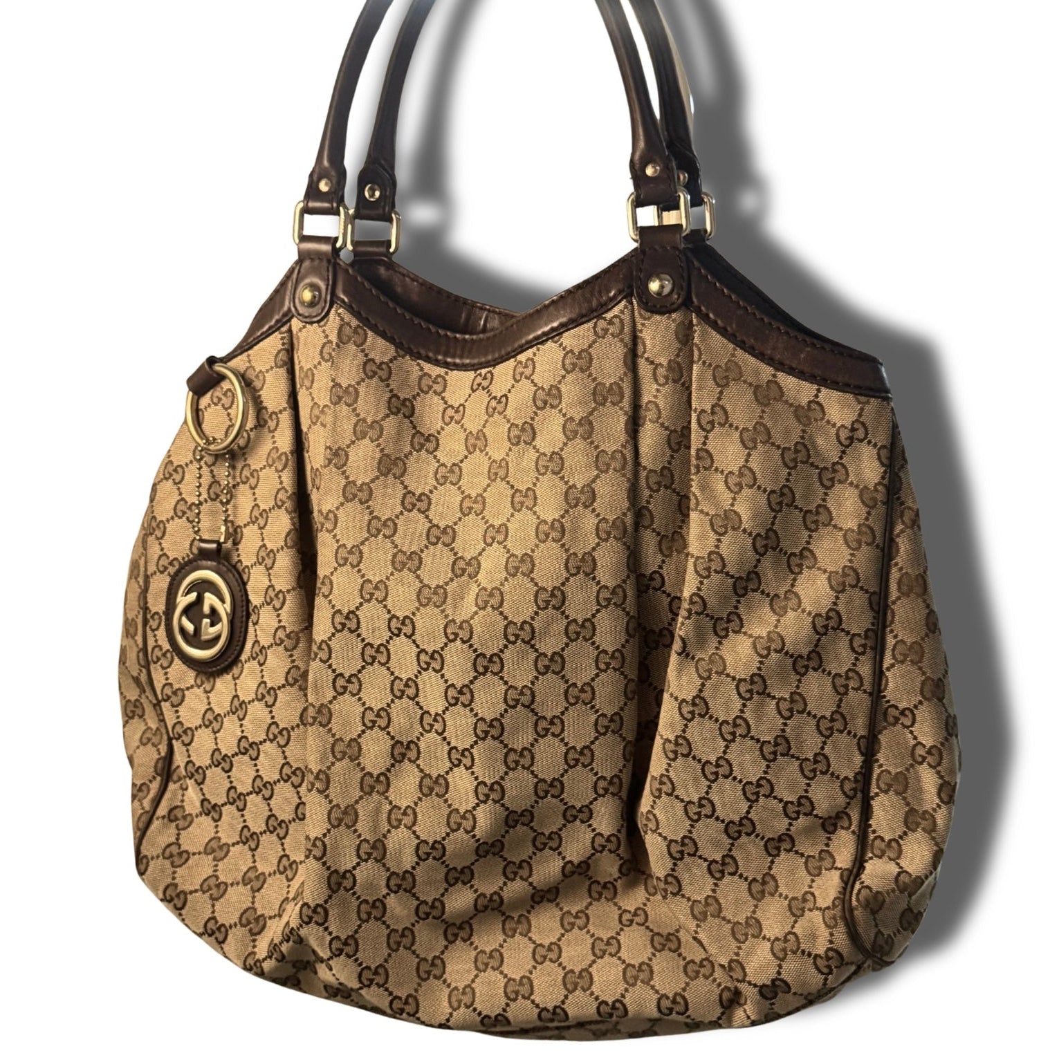 GUCCI | Large GG Canvas Sukey Tote