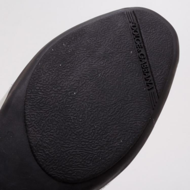 DOLCE & GABBANA | Metallic Silver DG 670 Sneaker Trainers