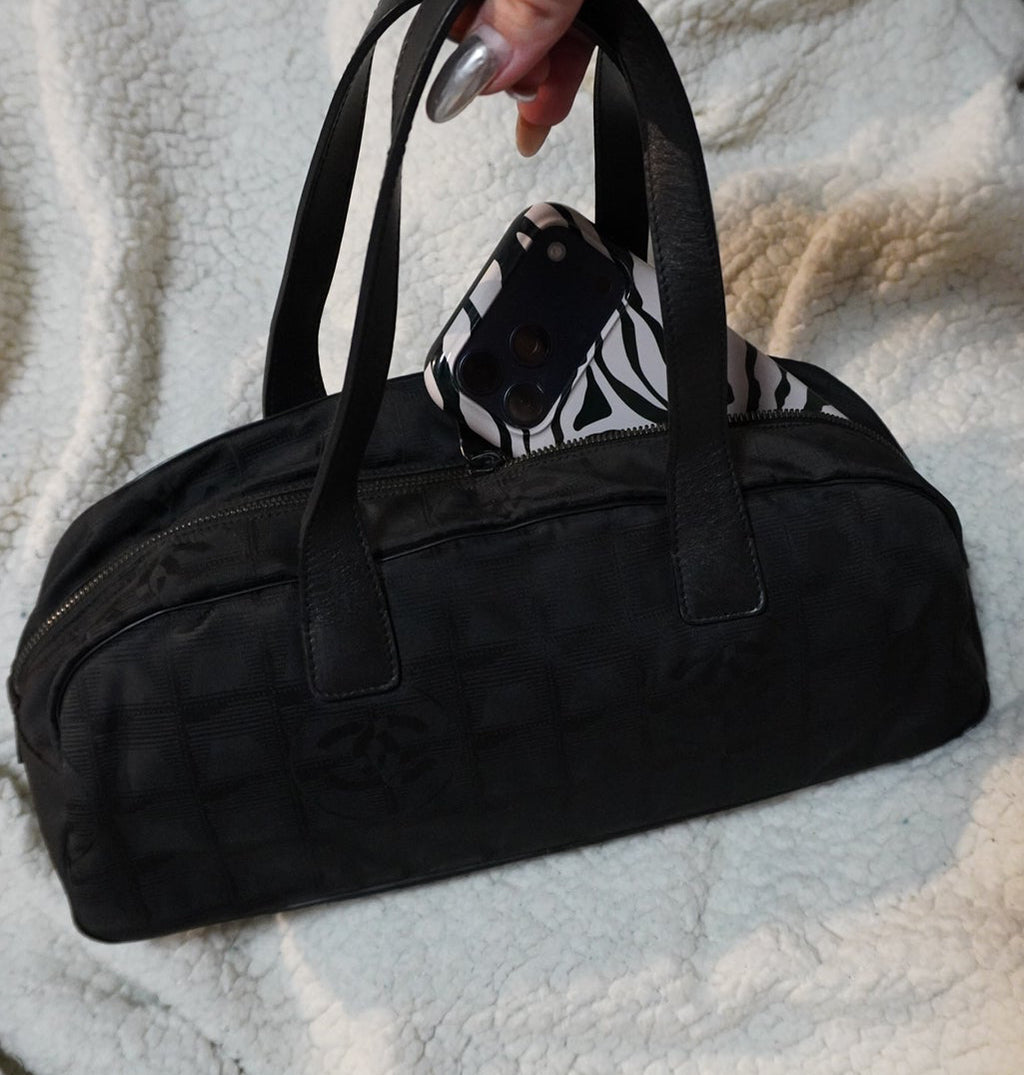 CHANEL | 2000s New Travel Line Nylon Handbag