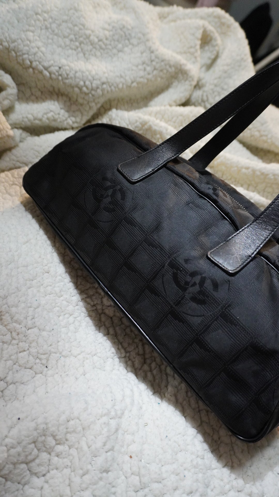 CHANEL | 2000s New Travel Line Nylon Handbag